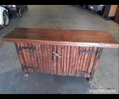 Credenza Stile Montanaro Vintage In Legno - 8