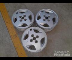 3 Cerchi In Lega Da 13" Per Fiat 600 Sporting