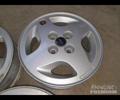 3 Cerchi In Lega Da 13" Per Fiat 600 Sporting