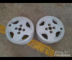 2 Cerchi In Lega Da 13" Per Fiat 600 Sporting