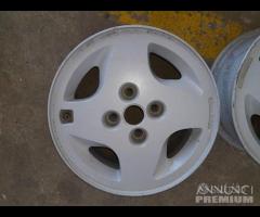 2 Cerchi In Lega Da 13" Per Fiat 600 Sporting