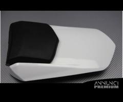 Cover sella passeggero Yamaha R1 2004 2006 Bianco