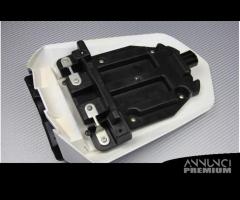 Cover sella passeggero Yamaha R1 2004 2006 Bianco