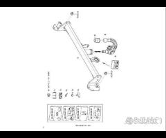 Kit gancio traino vert westfali bmw x1 mini clubma