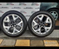 4 cerchi in lega jeep completi di gomme 225-55-18 - 2