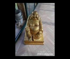 Statuetta In Legno Raffigurante Budda - Buddha - 1