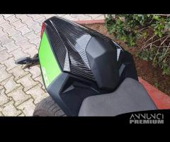 Cover sella passeggero NINJA 300R 2013 17 carbonio - 4