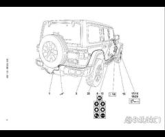 Kit gancio traino vert westfalia jeep wrangler