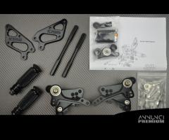 Pedane Arretrate DUCATI 848 / 1098 / 1198 / EVO - 2