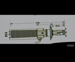 Kit illuminazione LED H4 ABBAGLIANTE ANABBAGLIANTE - 8
