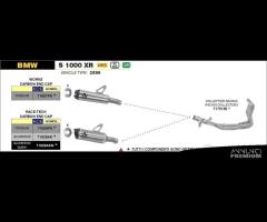 TERMINALE WORKS ARROW BMW S1000XR 20/22