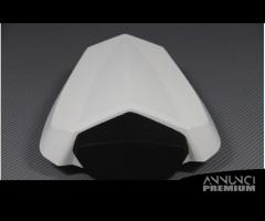 Cover sella passeggero Yamaha R1 2009 2014 Bianco - 1