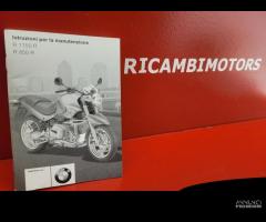 LIBRETTO USO E MANUTENZIONE BMW R850R R1150R