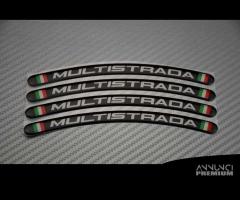 Stickers bordo cerchioni DUCATI MULTISTRADA 3D