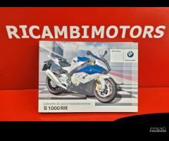 LIBRETTO USO E MANUTENZIONE BMW S1000R RR XR - 3