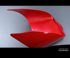 Cover sella passeggero DIAVEL 1200 2011 2018 rosso - 4