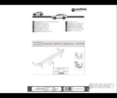 Kit gancio traino vert westfalia hyundai tucson