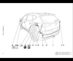 Kit gancio traino vert westfalia hyundai tucson - 7