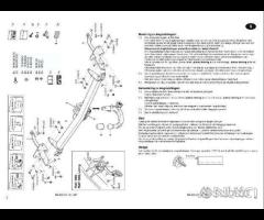 Kit gamcio traino vert westfalia fiat 500 l - 3