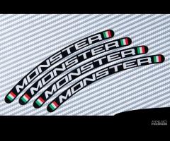 Sticker bordo cerchioni DUCATI - Logo MONSTER 2D - 1