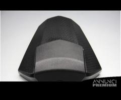 Cover sella passeggero Yamaha R6 2008 16 carbonio