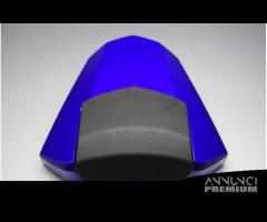 Cover sella passeggero Yamaha R6 2008 - 2016 blu