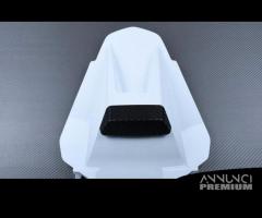 Cover sella passeggero DUKE 890R 2020 2021 Bianco