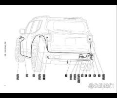 Kit gancio traino vert westfalia jeep renegade