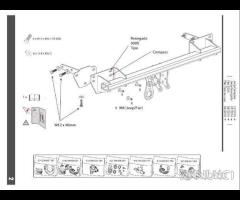 Kit gancio traino vert westfalia jeep renegade - 6