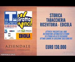 AZIENDALE-STORICA TABACCHERIA/RICEVITORIA/EDICOLA - 1