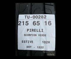 4 PNEUMATICI 215/65 R16 PIRELLI ESTIVE 85% - 10