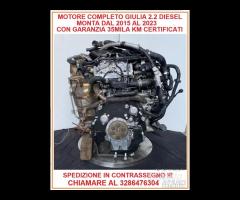 MOTORE CON GARANZIA GIULIA 2.2 D COD. 46335975 - 1