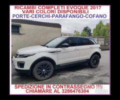 CARROZZERIA DISPONIBILE EVOQUE 2017 CONTRASSEGNO