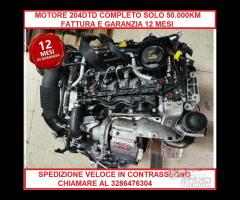 MOTORE EVOQUE 204DTD COMPLETO IN GARANZIA CON FATT