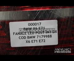 BMW X6 E71 fanale LED post interno sx dx 000018/17 - 12