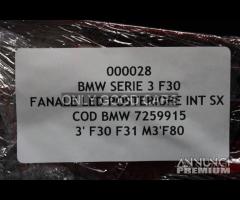 BMW Serie3 F30 F31 fanale LED post int SX-DX 28/29