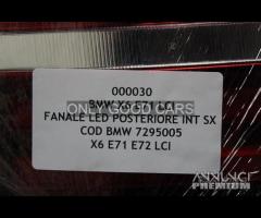 BMW X6 E71 LCI fanale LED post interno sx dx 30/31 - 12