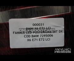 BMW X6 E71 LCI fanale LED post interno sx dx 30/31 - 14