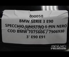 BMW Serie3 E90 specchio sinistro 5 pin 000058 - 7