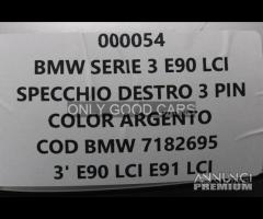 BMW Serie3 E90 LCI specchio DX 3 PIN 000054 - 6