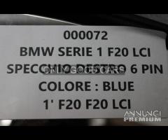 BMW Serie 1 F20 LCI specchio destro 6 pin 000072