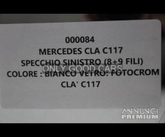 MERCEDES CLA C117 specchio sinistro 17 fili 000084