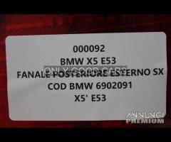 BMW X5 E53 fanale post esterno sinistro 000092