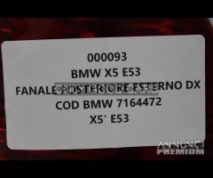 BMW X5 E53 fanale post esterno destro 000093