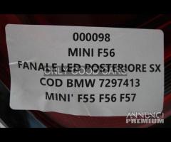 MINI ONE F56 fanale LED posteriore sinistro 000098