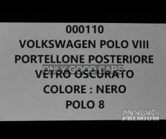 VW POLO VIII Portellone posteriore 000110