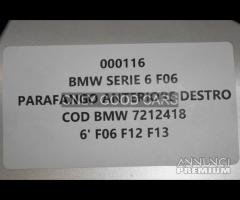 BMW Serie 6' F06 parafango anteriore destro 000115