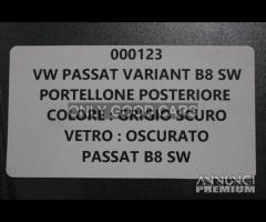 VW PASSAT VARIANT B8 Portellone Posteriore 000123