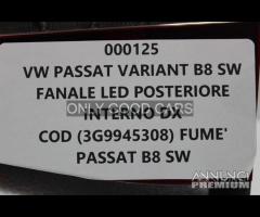 VW PASSAT B8 fanale LED interno SX - DX 000124/125 - 10