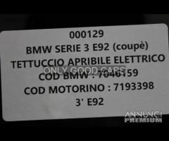 BMW Serie 3 E92 Tettuccio apribile completo 000129 - 6